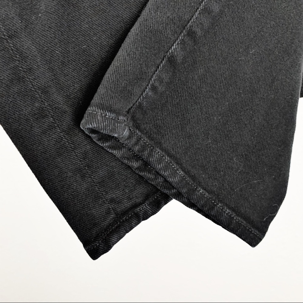 7 For All Mankind Roxanne Black Skinny Jeans - Picture 5 of 11